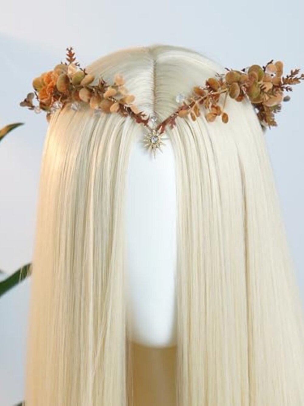 New - Woodland Flower Fairy Crown - Forest Elf Crown Circlet